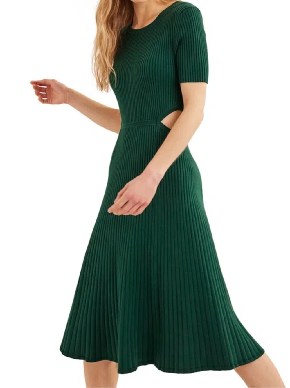 Boden Cut Out Midi Dress